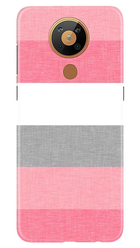 Pink white pattern Case for Nokia 5.3