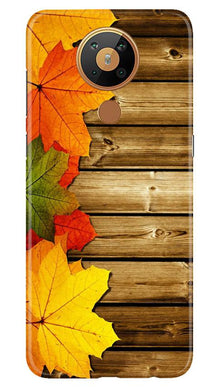 Wooden look3 Mobile Back Case for Nokia 5.3 (Design - 61)