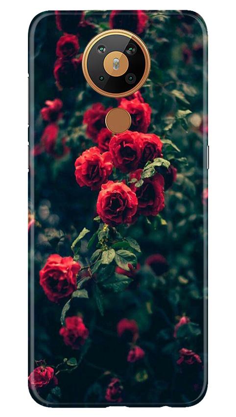 Red Rose Case for Nokia 5.3