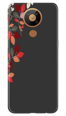 Grey Background Mobile Back Case for Nokia 5.3 (Design - 71)