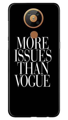 More Issues than Vague Mobile Back Case for Nokia 5.3 (Design - 74)