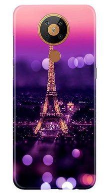 Eiffel Tower Mobile Back Case for Nokia 5.3 (Design - 86)