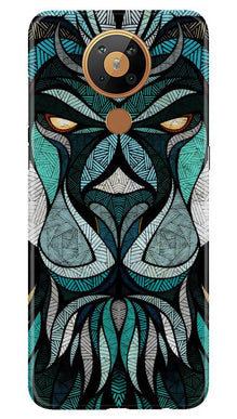 Lion Mobile Back Case for Nokia 5.3 (Design - 97)