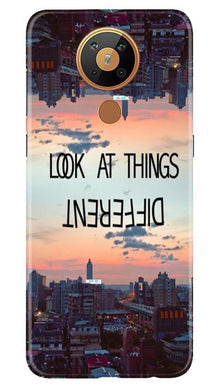Look at things different Mobile Back Case for Nokia 5.3 (Design - 99)