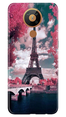 Eiffel Tower Mobile Back Case for Nokia 5.3  (Design - 101)