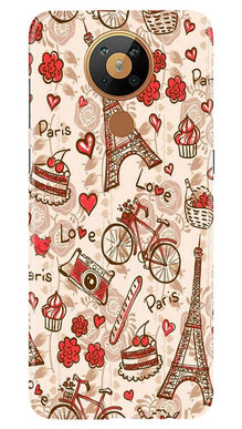 Love Paris Mobile Back Case for Nokia 5.3  (Design - 103)