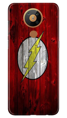 Flash Superhero Mobile Back Case for Nokia 5.3  (Design - 116)