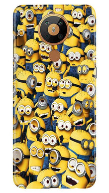 Minions Mobile Back Case for Nokia 5.3  (Design - 126)