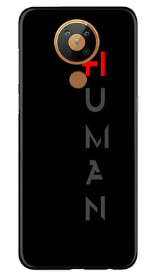 Human Mobile Back Case for Nokia 5.3  (Design - 141)