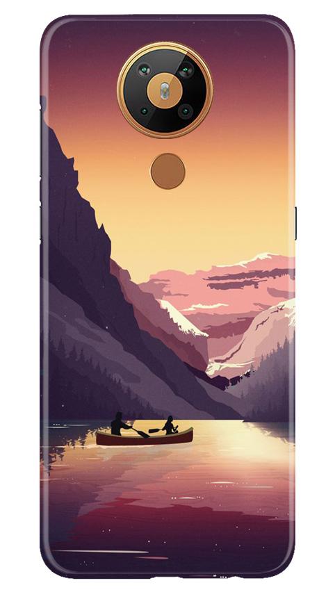 Mountains Boat Case for Nokia 5.3 (Design - 181)