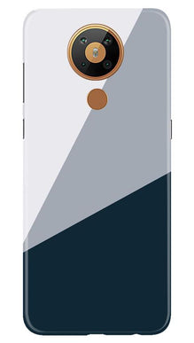 Blue Shade Mobile Back Case for Nokia 5.3 (Design - 182)