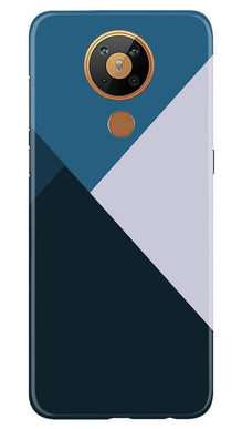 Blue Shades Mobile Back Case for Nokia 5.3 (Design - 188)
