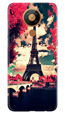 Eiffel Tower Mobile Back Case for Nokia 5.3 (Design - 212)
