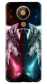 Wolf fight Case for Nokia 5.3 (Design No. 221)