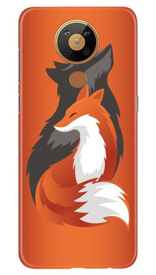 Wolf  Mobile Back Case for Nokia 5.3 (Design - 224)
