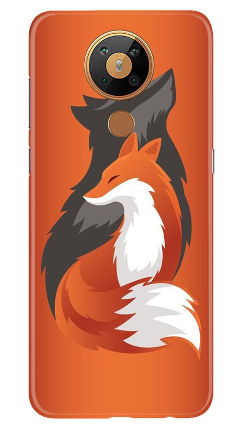 Wolf  Case for Nokia 5.3 (Design No. 224)
