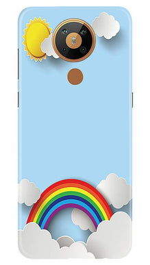 Rainbow Mobile Back Case for Nokia 5.3 (Design - 225)