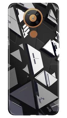Modern Art Mobile Back Case for Nokia 5.3 (Design - 230)