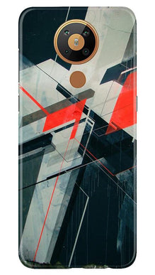 Modern Art Mobile Back Case for Nokia 5.3 (Design - 231)