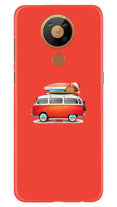 Travel Bus Case for Nokia 5.3 (Design No. 258)