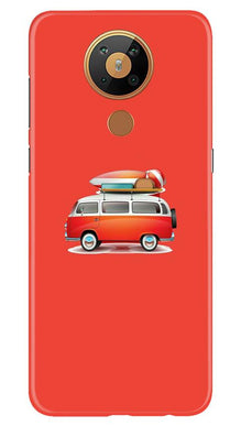 Travel Bus Mobile Back Case for Nokia 5.3 (Design - 258)
