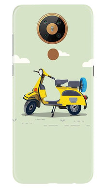 Vintage Scooter Mobile Back Case for Nokia 5.3 (Design - 260)