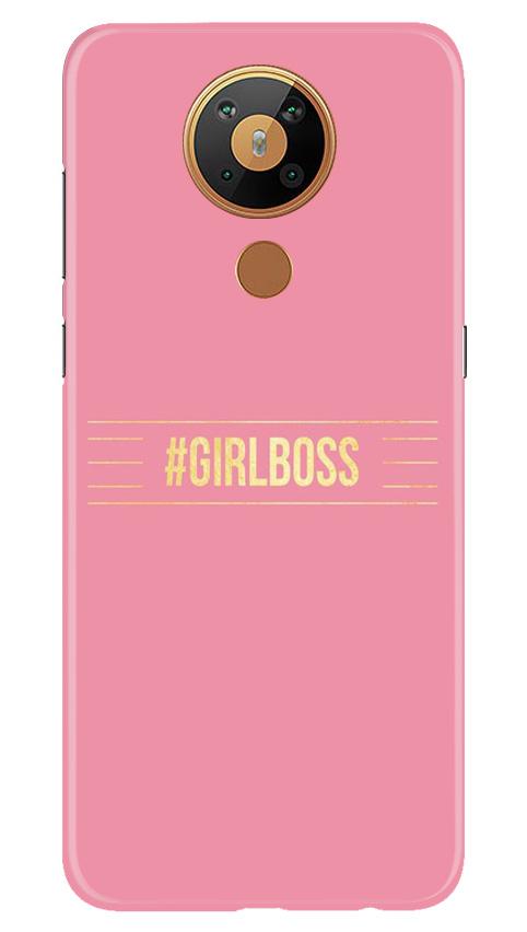 Girl Boss Pink Case for Nokia 5.3 (Design No. 263)