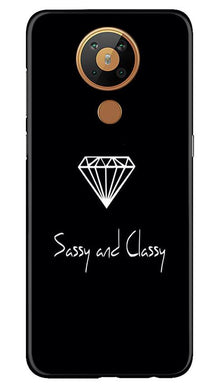 Sassy and Classy Mobile Back Case for Nokia 5.3 (Design - 264)