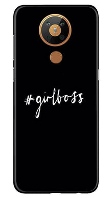 #GirlBoss Mobile Back Case for Nokia 5.3 (Design - 266)