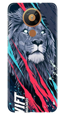 Lion Mobile Back Case for Nokia 5.3 (Design - 278)
