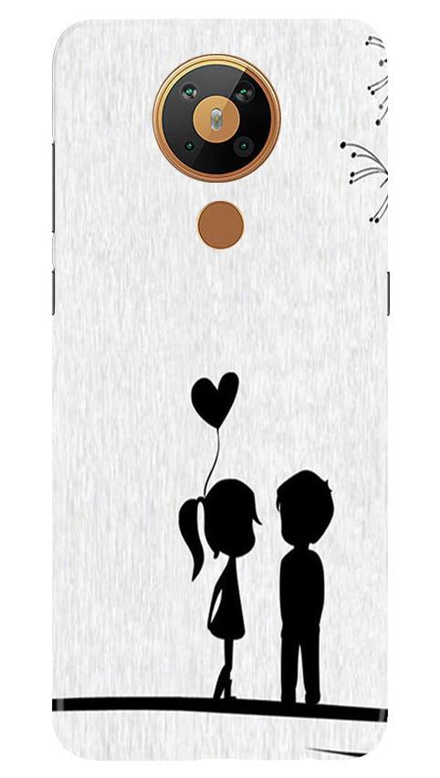 Cute Kid Couple Case for Nokia 5.3 (Design No. 283)