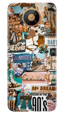 Vintage Design Mobile Back Case for Nokia 5.3 (Design - 284)