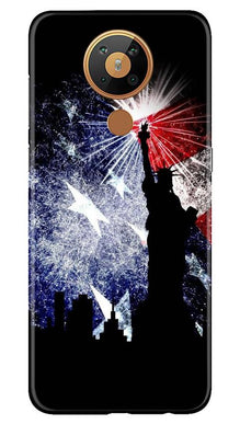 Statue of Unity Mobile Back Case for Nokia 5.3 (Design - 294)