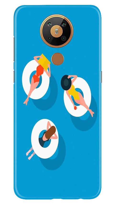 Girlish Mobile Back Case for Nokia 5.3 (Design - 306)