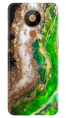 Marble Texture Mobile Back Case for Nokia 5.3 (Design - 307)