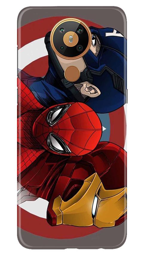 Superhero Mobile Back Case for Nokia 5.3 (Design - 311)