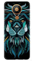 Lion Mobile Back Case for Nokia 5.3 (Design - 314)