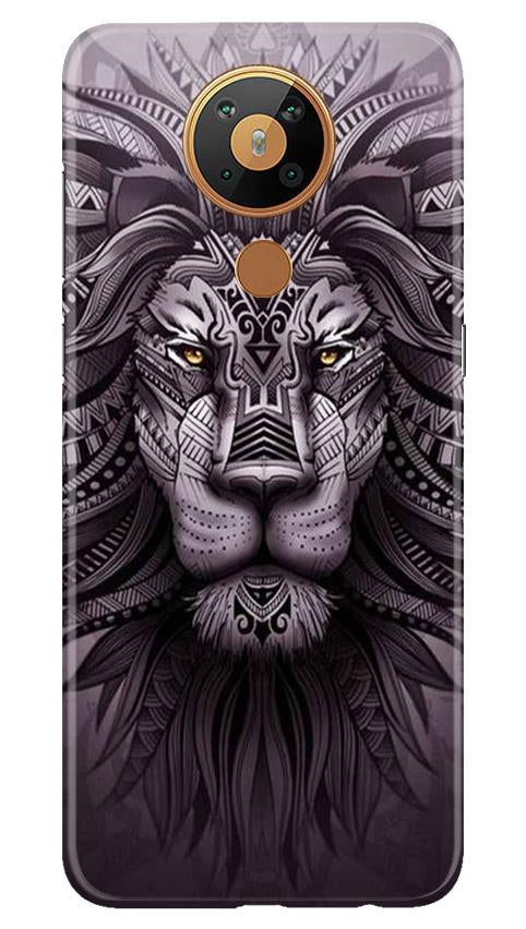 Lion Mobile Back Case for Nokia 5.3 (Design - 315)