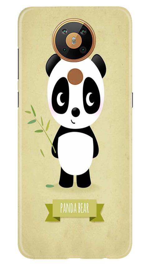 Panda Bear Mobile Back Case for Nokia 5.3 (Design - 317)