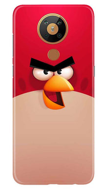 Angry Bird Red Mobile Back Case for Nokia 5.3 (Design - 325)