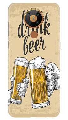 Drink Beer Mobile Back Case for Nokia 5.3 (Design - 328)