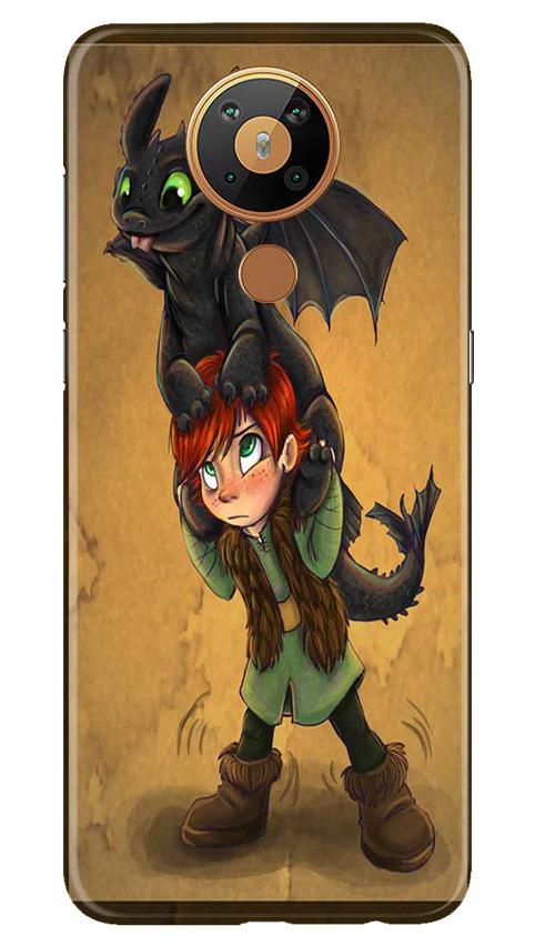 Dragon Mobile Back Case for Nokia 5.3 (Design - 336)