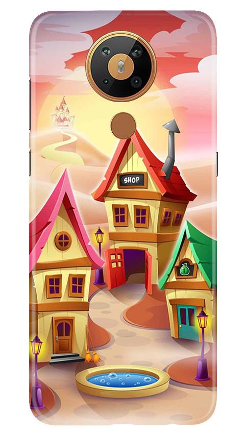 Sweet Home Mobile Back Case for Nokia 5.3 (Design - 338)