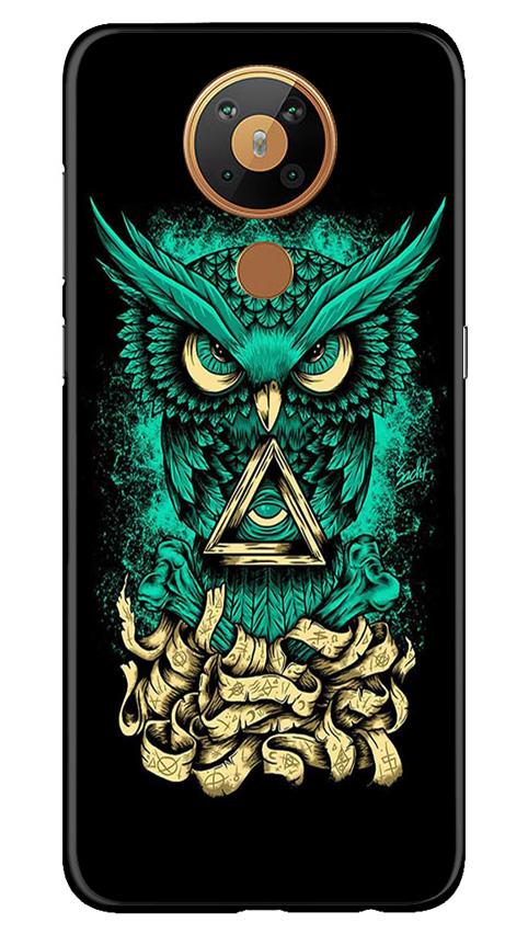 Owl Mobile Back Case for Nokia 5.3 (Design - 358)