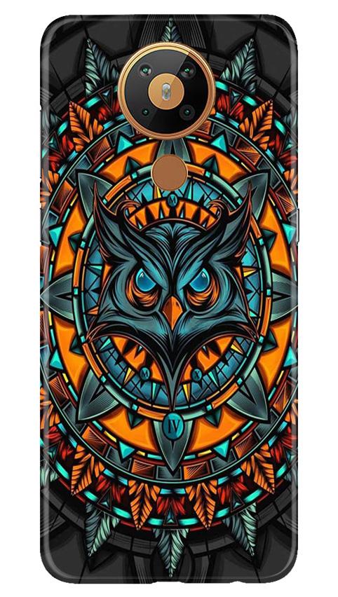 Owl Mobile Back Case for Nokia 5.3 (Design - 360)