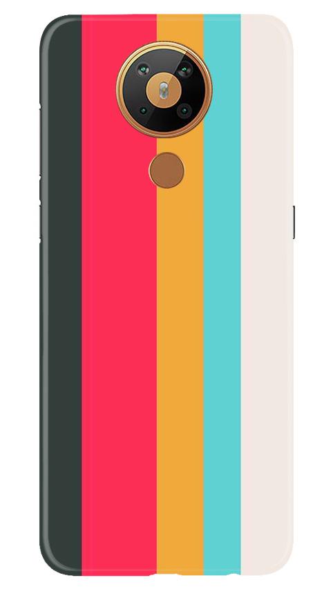 Color Pattern Mobile Back Case for Nokia 5.3 (Design - 369)