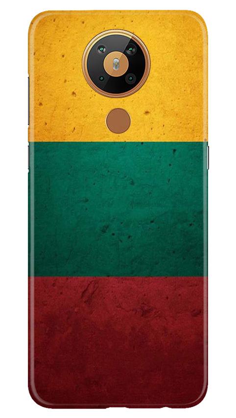 Color Pattern Mobile Back Case for Nokia 5.3 (Design - 374)