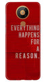 Everything Happens Reason Mobile Back Case for Nokia 5.3 (Design - 378)