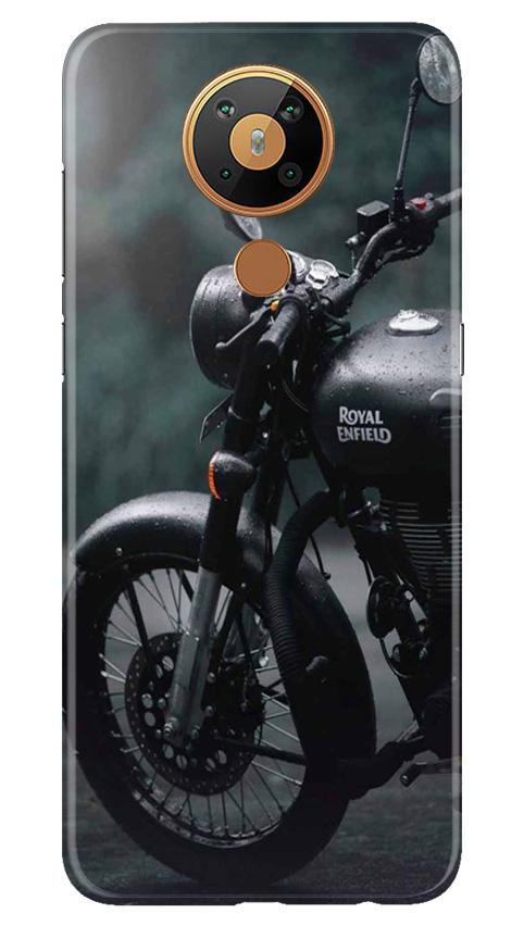 Royal Enfield Mobile Back Case for Nokia 5.3 (Design - 380)