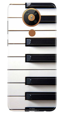 Piano Mobile Back Case for Nokia 5.3 (Design - 387)